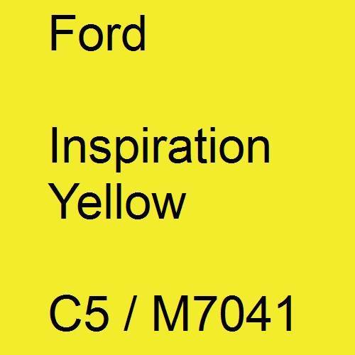 Ford, Inspiration Yellow, C5 / M7041.